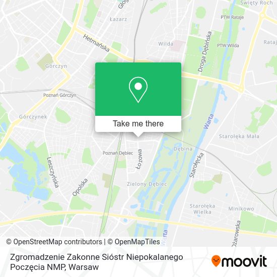 Zgromadzenie Zakonne Sióstr Niepokalanego Poczęcia NMP map