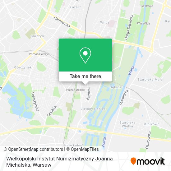 Wielkopolski Instytut Numizmatyczny Joanna Michalska map