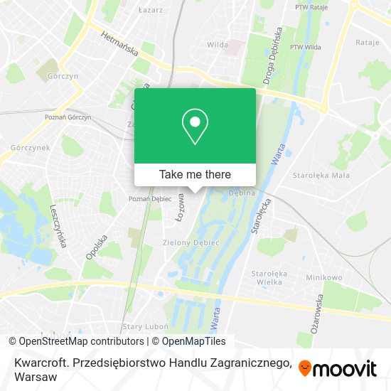 Kwarcroft. Przedsiębiorstwo Handlu Zagranicznego map