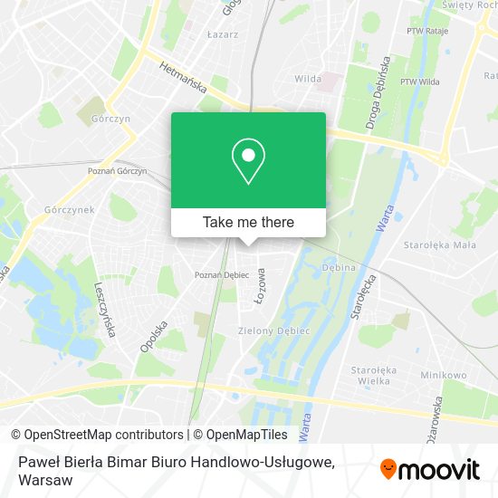 Paweł Bierła Bimar Biuro Handlowo-Usługowe map