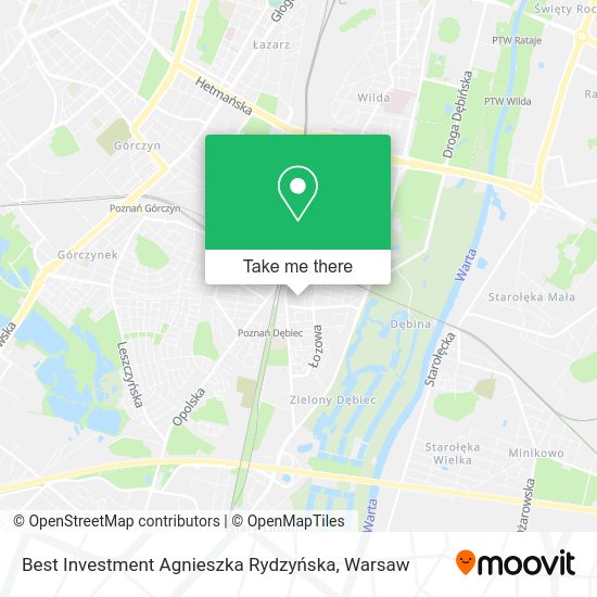 Карта Best Investment Agnieszka Rydzyńska