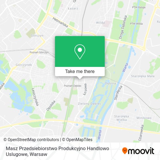 Masz Przedsiebiorstwo Produkcyjno Handlowo Uslugowe map