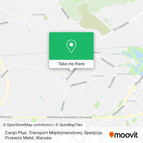 Cargo Plus. Transport Międzynarodowy, Spedycja, Przewóz Mebli map