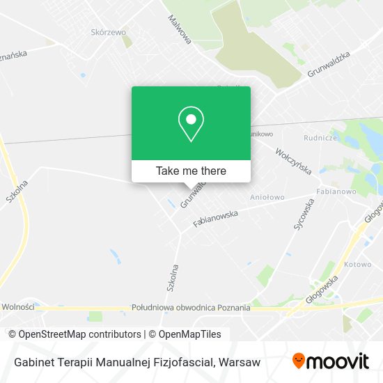 Gabinet Terapii Manualnej Fizjofascial map