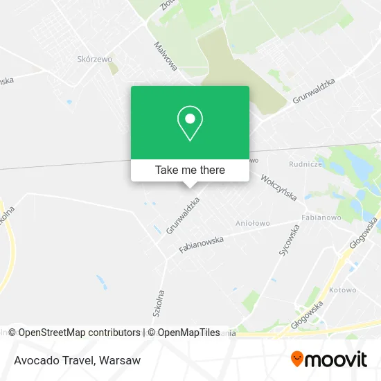 Карта Avocado Travel