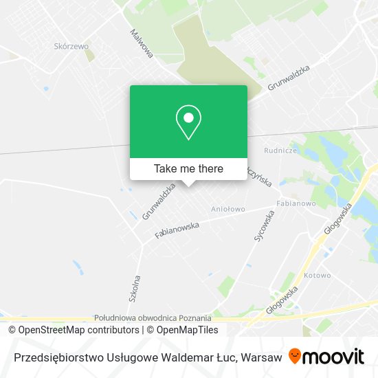 Przedsiębiorstwo Usługowe Waldemar Łuc map