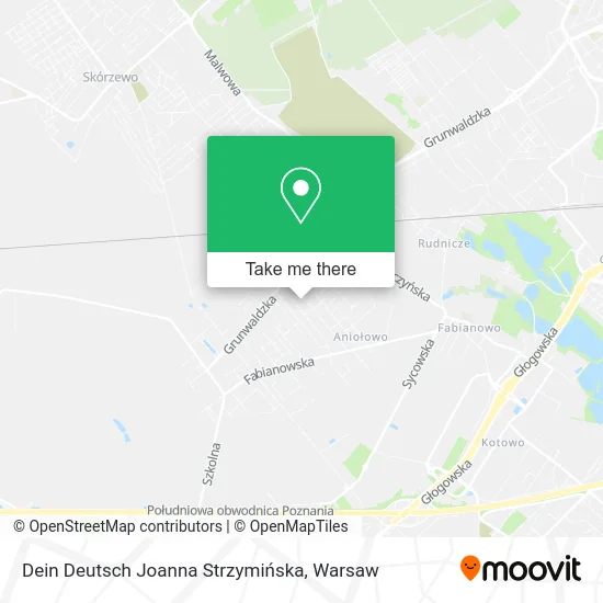 Карта Dein Deutsch Joanna Strzymińska