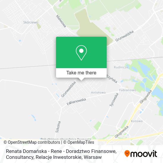 Renata Domańska - Rene - Doradztwo Finansowe, Consultancy, Relacje Inwestorskie map