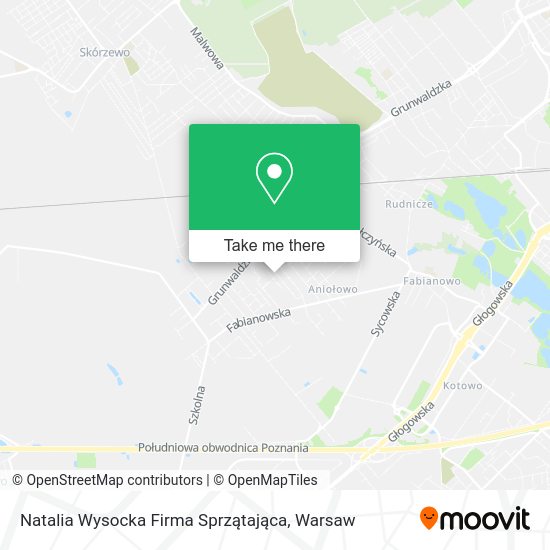 Natalia Wysocka Firma Sprzątająca map