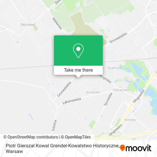 Piotr Gierszal Kowal Grendel-Kowalstwo Historyczne map