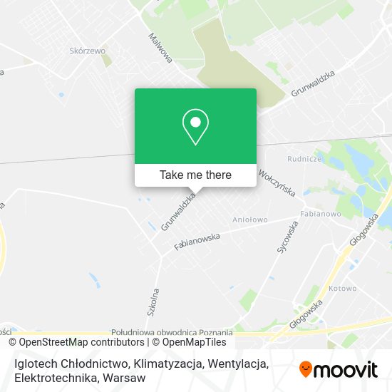 Iglotech Chłodnictwo, Klimatyzacja, Wentylacja, Elektrotechnika map