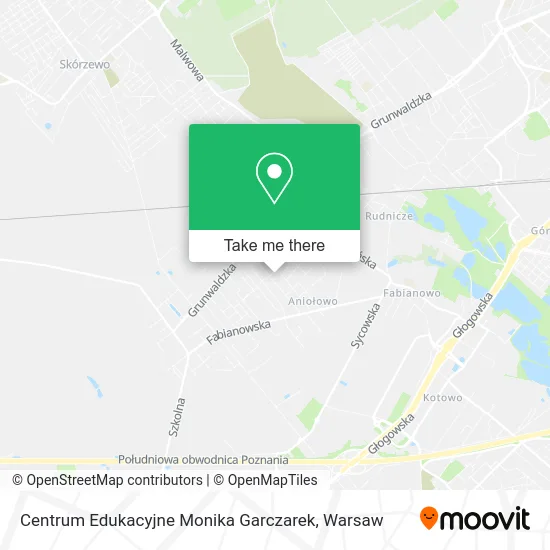 Карта Centrum Edukacyjne Monika Garczarek