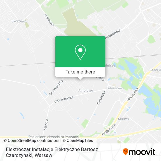 Elektroczar Instalacje Elektryczne Bartosz Czarczyński map