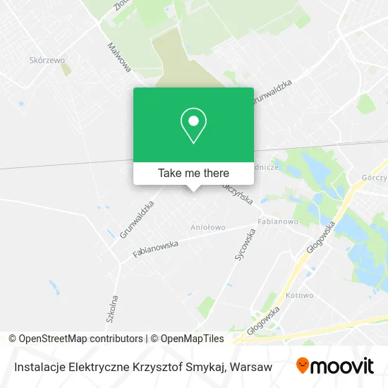 Instalacje Elektryczne Krzysztof Smykaj map