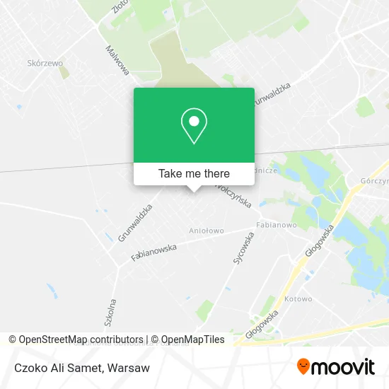Карта Czoko Ali Samet
