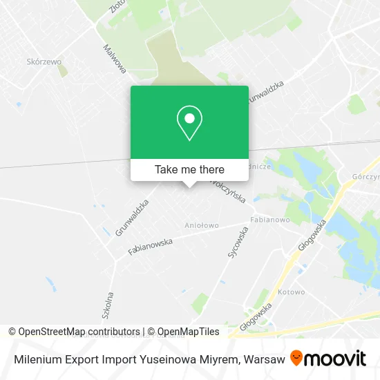 Карта Milenium Export Import Yuseinowa Miyrem