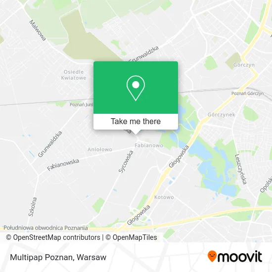 Карта Multipap Poznan