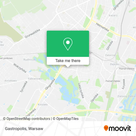 Карта Gastropolis