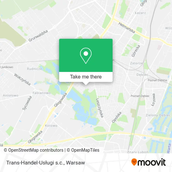 Карта Trans-Handel-Usługi s.c.