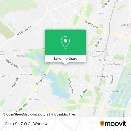 Cceu Sp.Z.O.O. map