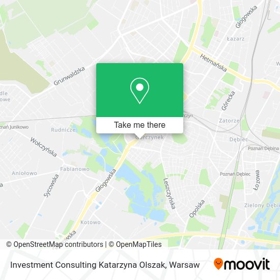 Investment Consulting Katarzyna Olszak map