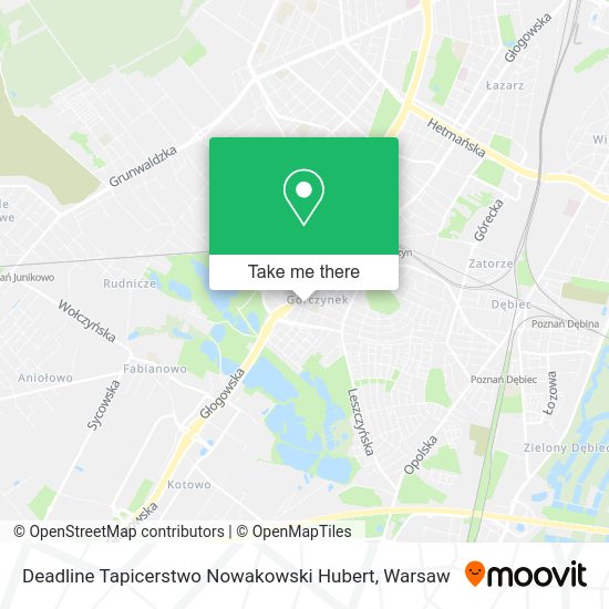 Deadline Tapicerstwo Nowakowski Hubert map