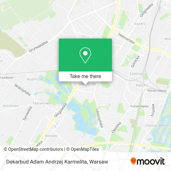 Dekarbud Adam Andrzej Karmelita map