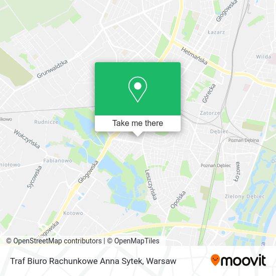Traf Biuro Rachunkowe Anna Sytek map