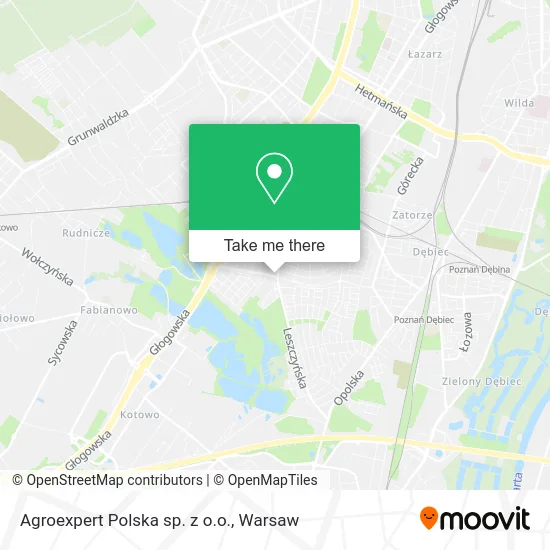 Карта Agroexpert Polska sp. z o.o.