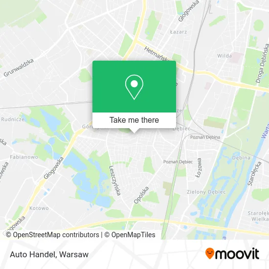 Карта Auto Handel