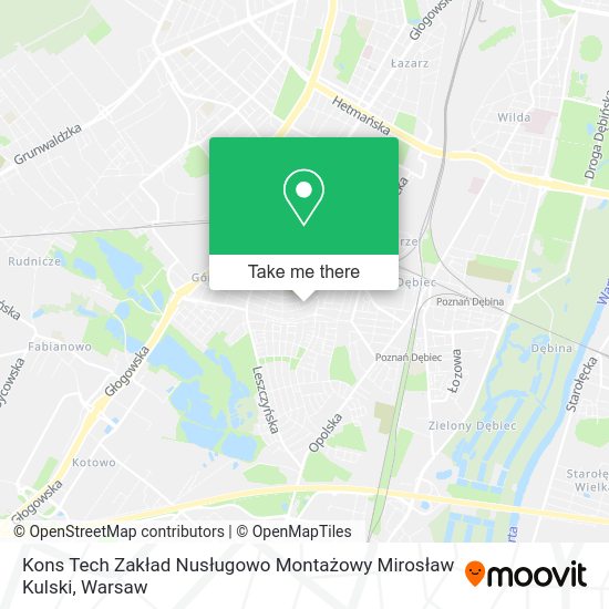 Kons Tech Zakład Nusługowo Montażowy Mirosław Kulski map