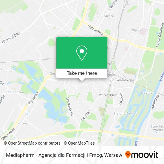 Mediapharm - Agencja dla Farmacji i Fmcg map