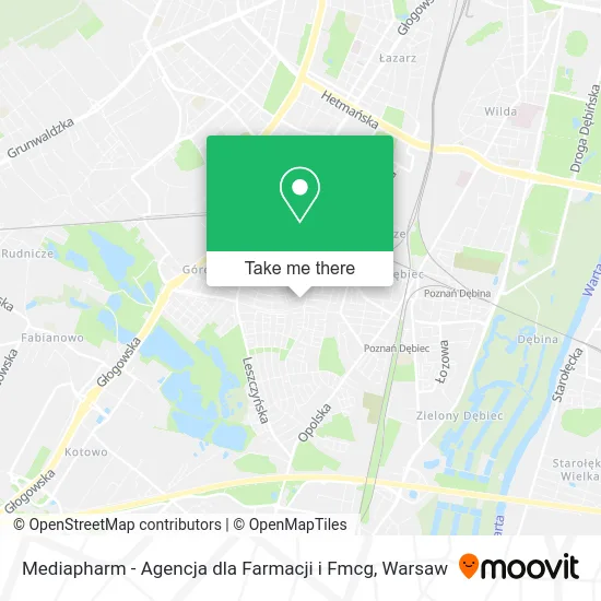 Mediapharm - Agencja dla Farmacji i Fmcg map