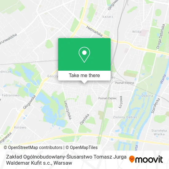 Zakład Ogólnobudowlany-Ślusarstwo Tomasz Jurga Waldemar Kufit s.c. map