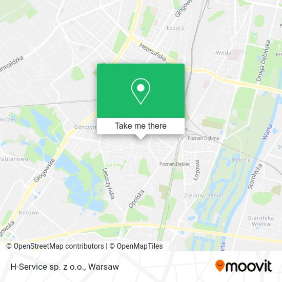 H-Service sp. z o.o. map