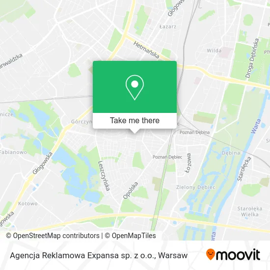 Карта Agencja Reklamowa Expansa sp. z o.o.