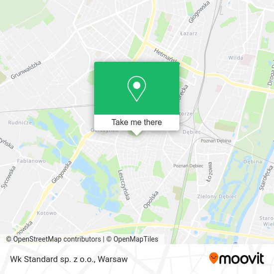 Wk Standard sp. z o.o. map