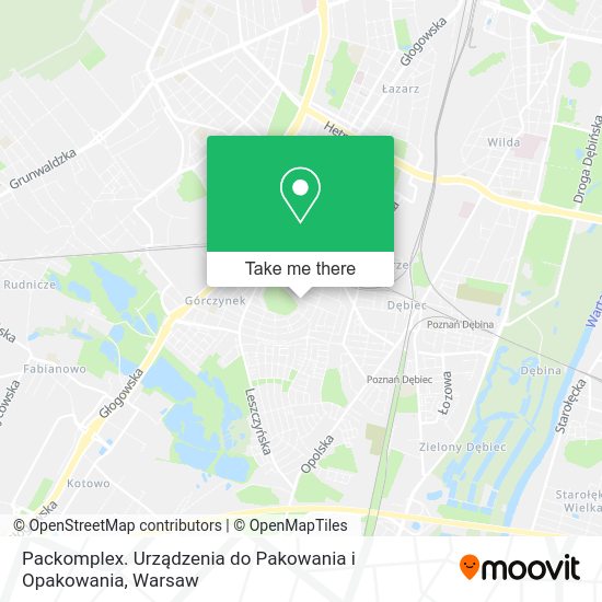 Карта Packomplex. Urządzenia do Pakowania i Opakowania