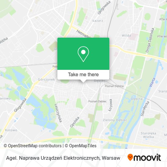 Agel. Naprawa Urządzeń Elektronicznych map