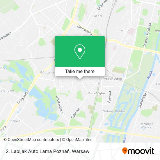 2. Labijak Auto Lama Poznań map