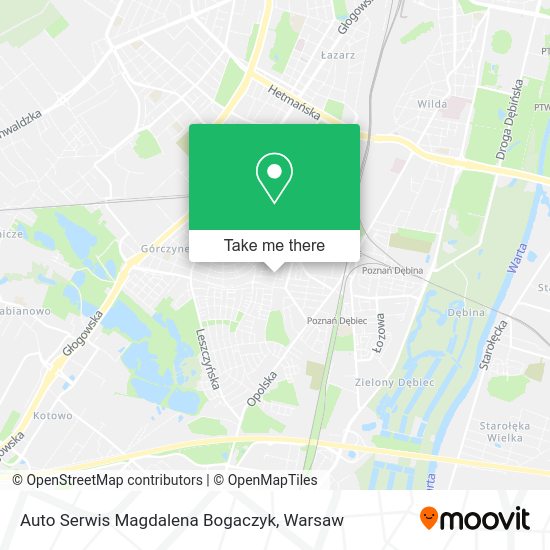 Auto Serwis Magdalena Bogaczyk map