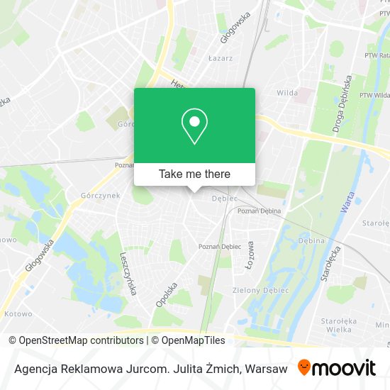 Agencja Reklamowa Jurcom. Julita Żmich map