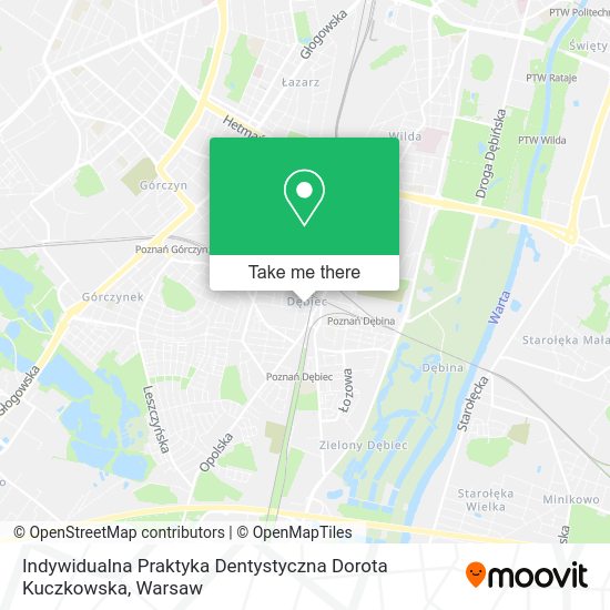 Indywidualna Praktyka Dentystyczna Dorota Kuczkowska map