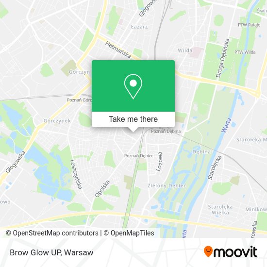 Brow Glow UP map