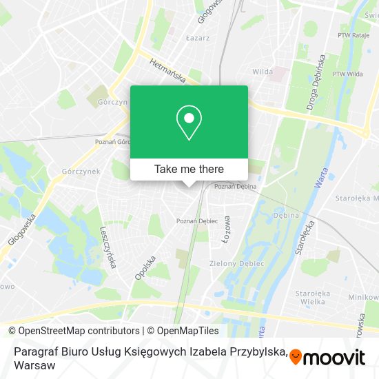 Paragraf Biuro Usług Księgowych Izabela Przybylska map