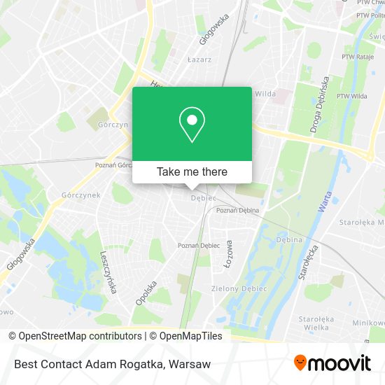 Best Contact Adam Rogatka map