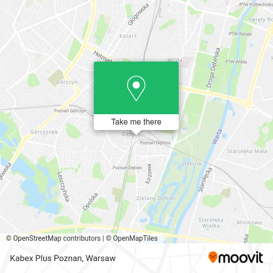 Карта Kabex Plus Poznan