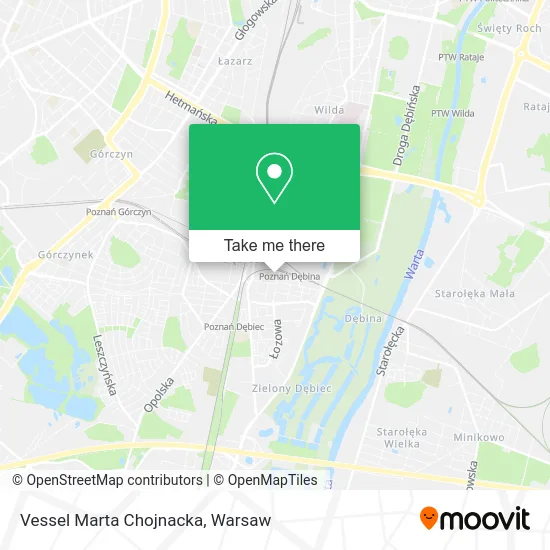 Vessel Marta Chojnacka map