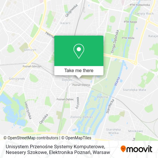 Unisystem Przenośne Systemy Komputerowe, Nesesery Szokowe, Elektronika Poznań map