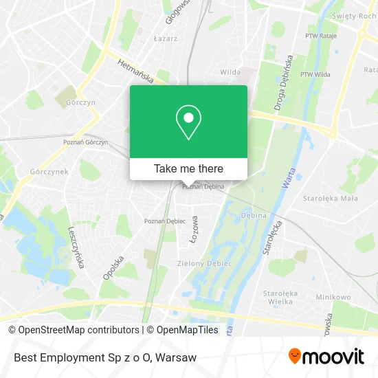 Карта Best Employment Sp z o O